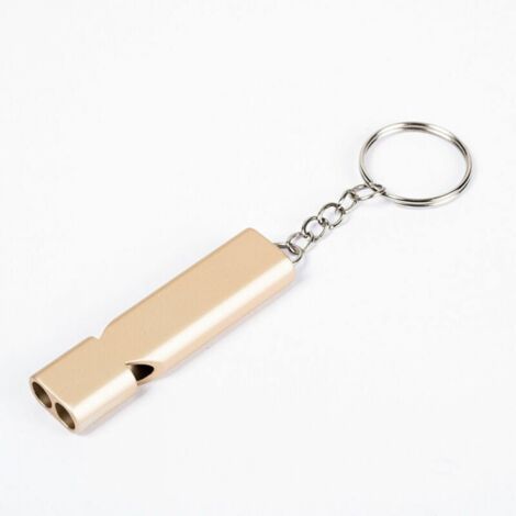 Lot De 12 Sifflets De Sécurité D'Urgence - Aluminium Vert Avec Porte-clés - Son Puissant - Uxcell