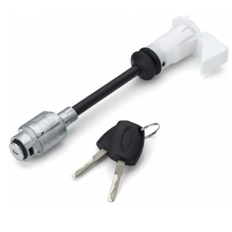 Cyslmuk – Serrure de capot pour Ford Focus MK2 C-Max 2004-2012 – Kit de verrouillage avec 2 clés – Longueur 25,5 cm – Remplacement OEM 1343577 (1/4)
