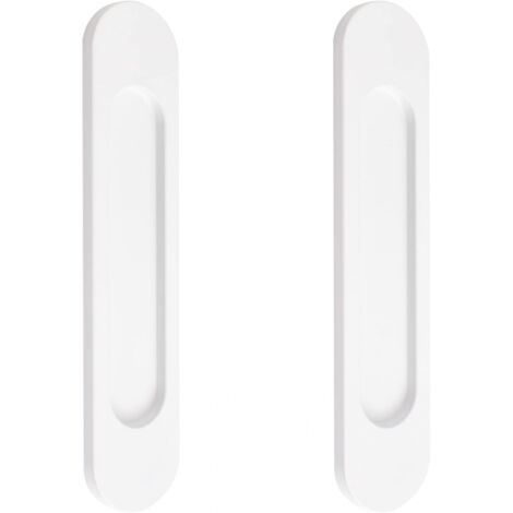 Vasalat 118500622 porte-tube de placard ovale, argenté Vasalat 118500622 porte-tube de placard ovale, argenté