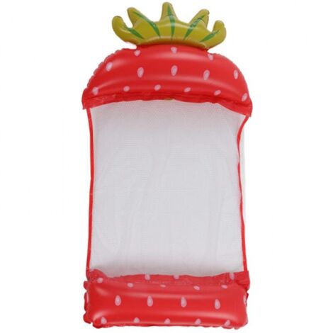 Gonflable Eau Hamac Flotteur Chaise Longue Multifonctionnel Chaise Flottante Radeau De Natation Piscine Accessoire Motif Fraise 84592652 Gonflable Eau Hamac Flotteur Chaise Longue Multifonctionnel Chaise Flottante Radeau De Natation Piscine Accessoire Motif Fraise 84592652