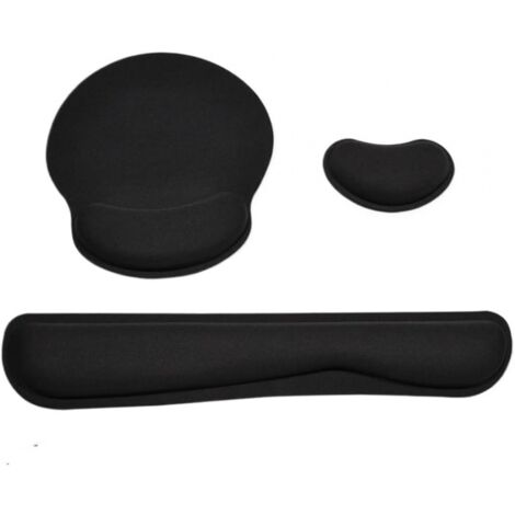 Repose-poignet Pour Clavier - Support Antidérapant Et Souple Avec étui De Rangement Pour Bureau Joueurs Ecrivains Concepteurs Blanc 94892187