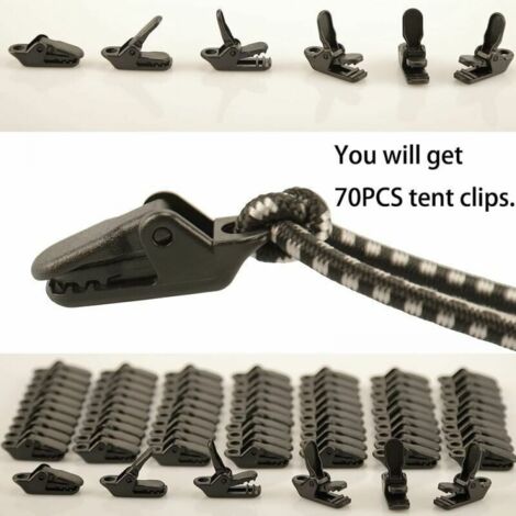 Clips Tente élastique Bille Mikihat 12 Ensembles De Kits De Clips De Bâche, Clip De Verrouillage Robuste, Clip De Tente Avec élastique Sphérique Pour Camping Bâches Caravane Toile D'Ombrage De Jardin Noir Clips Tente élastique Bille Mikihat 12 Ensembles De Kits De Clips De Bâche, Clip De Verrouillage Robuste, Clip De Tente Avec élastique Sphérique Pour Camping Bâches Caravane Toile D'Ombrage De Jardin Noir