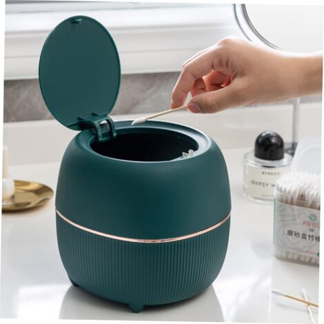 Poubelle De Bureau En Plastique Avec Couvercle