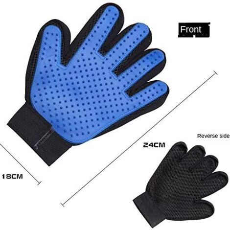 Lot De 6 Gants De Lavage Pour Animaux - Nettoyage Et Soin Du Pelage - Neuf