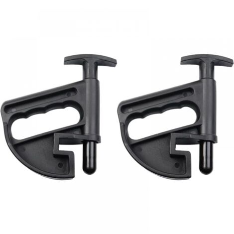 Changeur de pneus Pince à talon de pneu en nylon durable Outil de centre de chute Pince à talon de pneu de moto Pince à talon de pneu de moto universelle (2 pièces) (1/5)