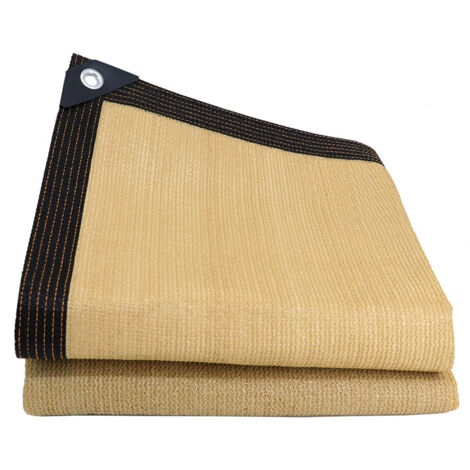 RUMOCOVO® Voile D'ombrage En HDPE 2 X 2 M Protection Solaire Anti UV Respirant Perméable à L'eau