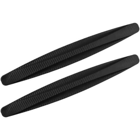 2PCS Protections Flexibles pour Pare-Chocs Avant et Arrière Protection Contre Les Rayures, Bande de Protecteur de Pare-chocs Universel Autocollant Protection pour Pare-Chocs de Voiture (Noir) (1/5)