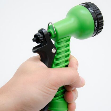 Tuyau D'arrosage Extensible 15 M – 7 Fonctions, Douchette Réglable, Léger Et Pratique