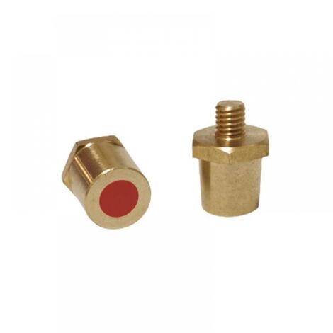 LT Easiyl 1 Paire Adaptateurs M6 Laiton Pour Bornes Batterie Voiture Lithium - Positif Et Négatif