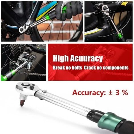 Clé Dynamométrique Professionnelle Pour Vélo 1-4 – 5–25 Nm – Clé