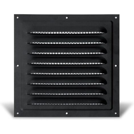 Grille de ventilation en acier inoxydable anti-pluie (150 x 150 mm) (1/5)