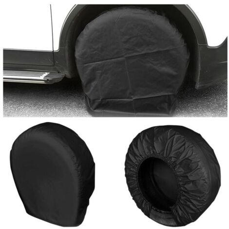 JNNJ 4 Pièces Housses De Pneus, Housse Protection Anti UV - 3