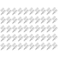50 Pièces Vis Autotaraudeuses Support,Consoles Pour Etagères,Self-Tapping Screws Cabinet Laminate Support,Utilisé Pour Les Etagères en Verre Etc
