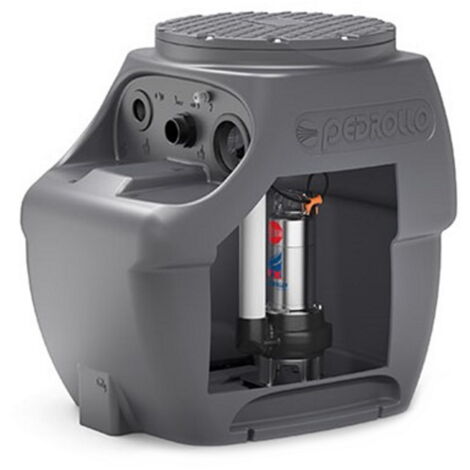 Station de RELEVAGE Pedrollo Eaux Claires SAR 250-Dm30 pluie pour l'irrigation Rèservoir 250 Litres tout équipée 1,1kW Monophasé (1/2)