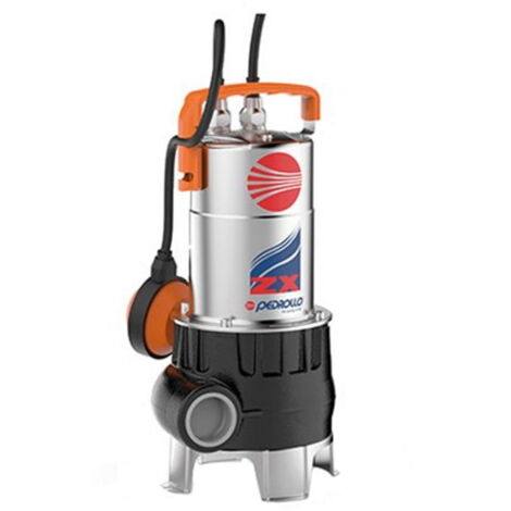 Pompe De Relevage Pedrollo Zxm 1b/40 Eaux Chargées Flotteur Intégré Mono 12 M3/h 0.5 Kw