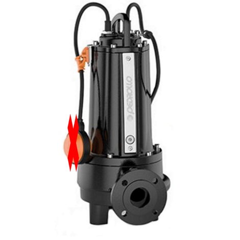 Pompe immergée dilacératrice avec broyeur INOX Pedrollo TRITUS TR 1.5 380V Sans flotteur 1,5kW eaux usées fosse septique boue (1/2)