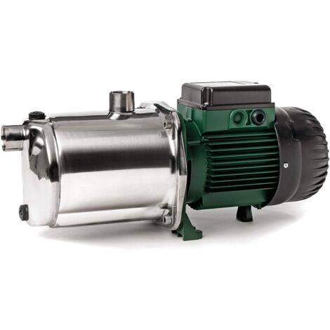 DAB – Pompe de surface inox auto-amorçante 1kW – Aspiration jusqu'à 7m – Débit 60 l/min – Pour puits peu profonds et installations domestiques
