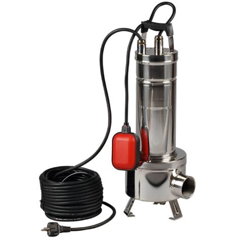 Pompe d'evacuation INOX automatique DAB FEKA VS 750M-A   relevage eaux chargée à Vortex avec flotteur Monophaséé 0,75Kw Jetly