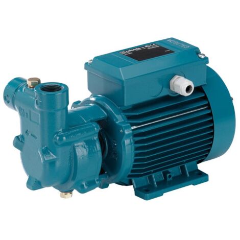 Pompe Autoamorçante de surface avec anneau à eau pour présence dair ou de gaz dans l'eau à pomper CA90/A 0,55kW 400V Calpeda (1/2)