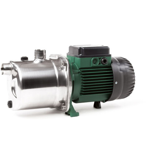 Pompe de surface DAB JetInox 112 M – Auto-amorçante jusqu'à 7m – Débit 60 l/min – Hauteur refoulement 61m – Acier inoxydable AISI 304 (1/4)