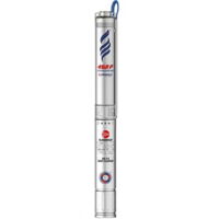 Pedrollo – Pompe immergée 4" pour eau claire – Débit 20-100 l/min – Hauteur de refoulement 91-33,5m – Triphasé 1,1kW – Installation verticale/horizontale