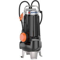 Pompe Eaux boueuses avec flotteur Pedrollo VXCm15/35 roue VORTEX MONO 1,5Hp de RELEVAGE installations dans égouts