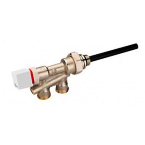 Orkli – Robinet thermostatique monotube 1/2" pour radiateurs bicône – Raccord mâle pour tubes en cuivre, per, multicouche – Installation rapide