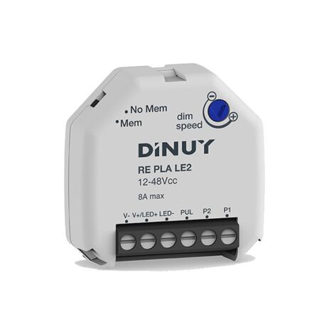 Variateur pour bandes LED unicolores RE PLA LE2 de Dinuy