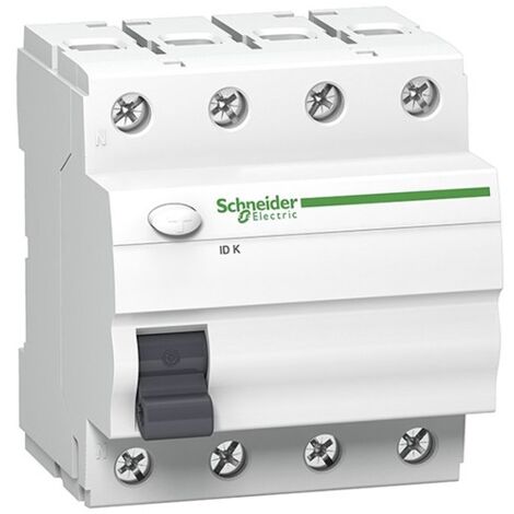 Disjoncteur différentiel résidentiel Schneider Acti9 ID-K 4P 300MA  25A