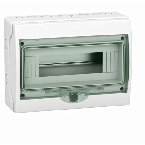 SCHNEIDER 13979  KAEDRA IP65 mini coffret en saillie 1x12 modules portes transparentes 200x267x112