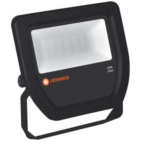 Ledvance FLOODLIGHT projecteur Led noir  3000K - 20W