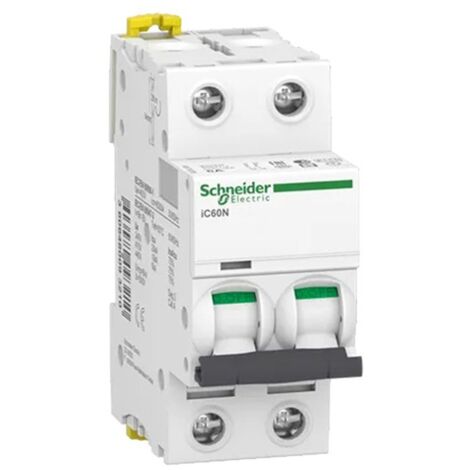 Schneider electric disjoncteur acti9 ic60n 2p 6a 6000a courbe c -a9f79206