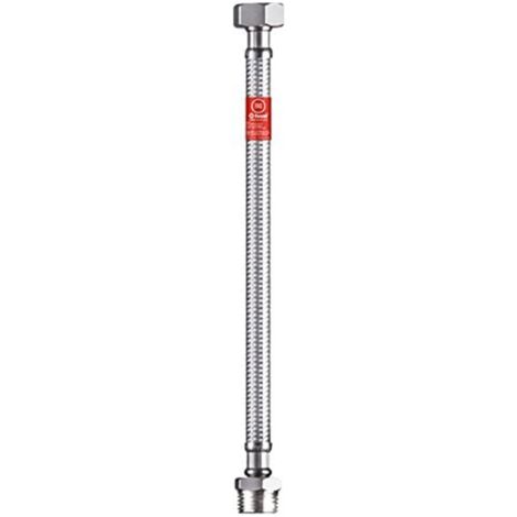RACCORD FLEXIBLE EN ACIER INOXYDABLE M-H3/8 - 25 CM