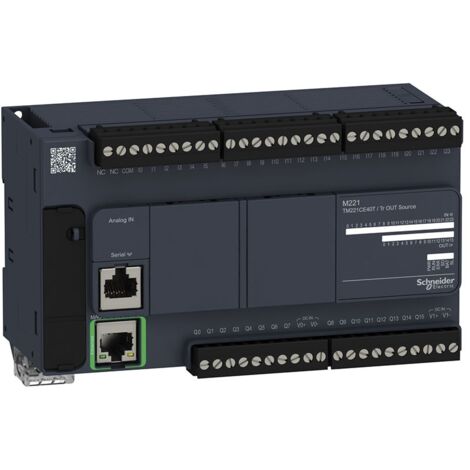 Schneider TM221CE40T compact M221 40 EN PNP transistor Ethernet controller