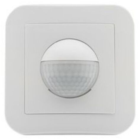 Détecteur de mouvement sonore d'intérieur – Réinitialisation sonore automatique – Sortie relais 3 fils – Pour zones de transit et toilettes publiques – Beg Luxomat