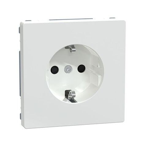 Prise de courant schuko complète blanc MTN2300-6035 série D-Life de Schneider (1/2)