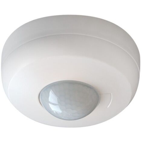 Détecteur de mouvement 92190 – 360° – Saillie – Télécommandable – Commande automatique selon présence et luminosité – Pour couloirs et halls – B.E.G