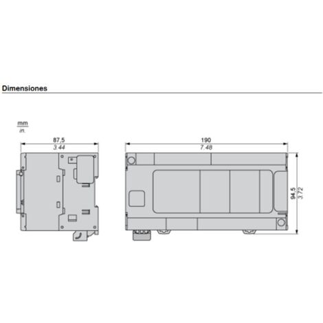 Schneider TM241CE40R Ethernet Relay M241 40 EN Compact Controller (1/2)
