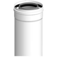 Tube coaxial 100mm en aluminium – Diamètre intérieur 60mm en polypropylène – Compatible chaudières à condensation – Longueur 500mm – Cabel