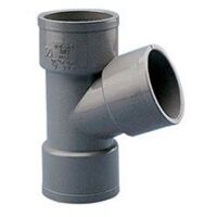 Greffe rigide Femelle Femelle Femelle en PVC gris 50 - a 67º