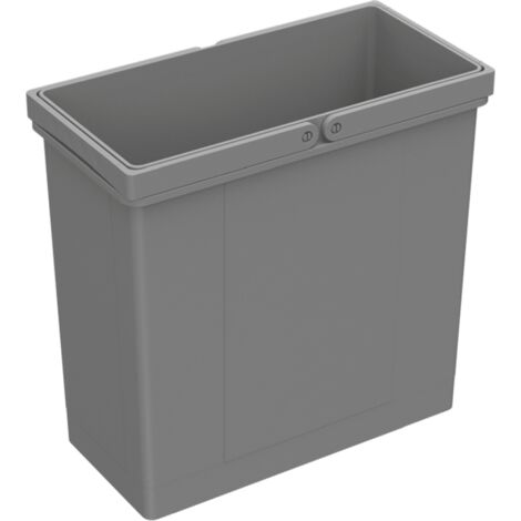 Hettich Abfallsystem-Eimer,  11l,  ArciTech / InnoTech Pull 9132378,  Kunststoff grau