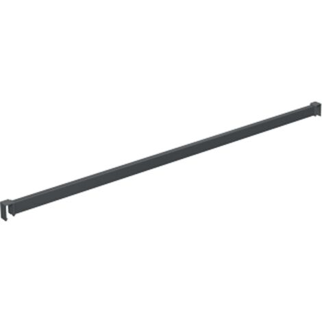 Hettich Schubkasten-Querreling,  ArciTech,  9139183,  anthrazit pulverbeschichtet