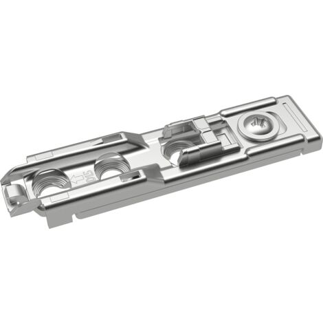 Hettich Möbel-Linear-Montageplatte, Distanz 3mm, Sensys/Intermat, 9117342, STA vern.