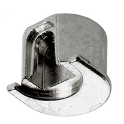 Hettich Bodenträger-Teilaufnahme,  mit Rand,  Beta 9132010,  Zinkdruckguss vernickelt