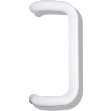 HEWI Griff, Lochteil,ø33mm, a=300mm, gekröpft, signalweiß