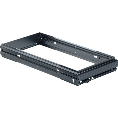 Hettich Stahlschubkasten-Hängeregistraturrahmen,  Systema Top 2000 1084127,  schwarz