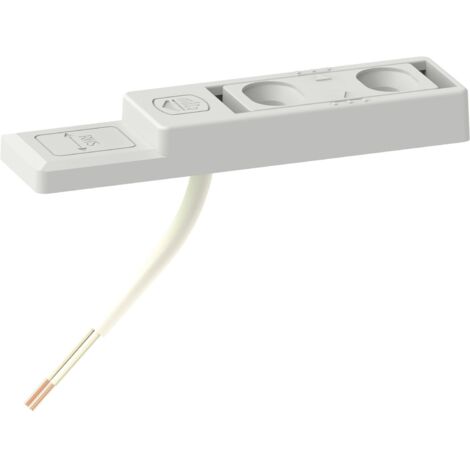 MACO Reedkontakt RVS f. Verschluss u. - Kippüberwachung Kabel 6 m (0,14 mm²) Gra