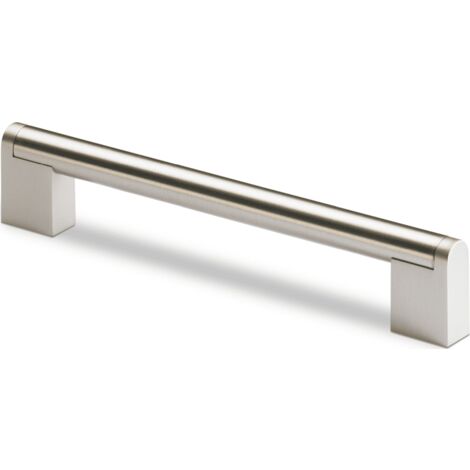 Hettich Griff Brema, Bohrabst. 192 mm, Edelstahl Optik gebürstet