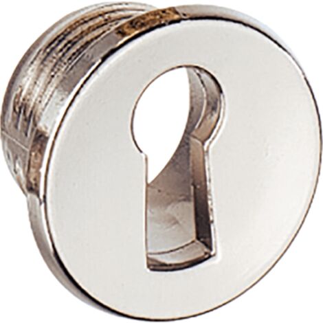Hettich MB-Schlüsselbuchse, rund, Typ 2575 44557, Ø 25mm, T 13mm, vernickelt