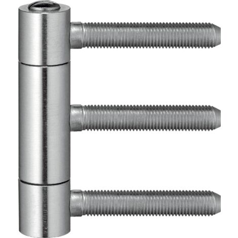 Simonswerk Ht-Band Baka® C 2-20 WF 2-teilig Flachkopf matt vernickelt (1/5)